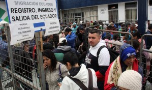 Acnur: Al menos 4,8 millones de venezolanos han emigrado o se han refugiado en otro país