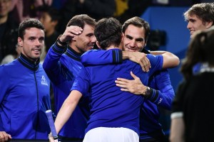 Federer y Nadal ganan y Europa sigue al frente en la Laver Cup
