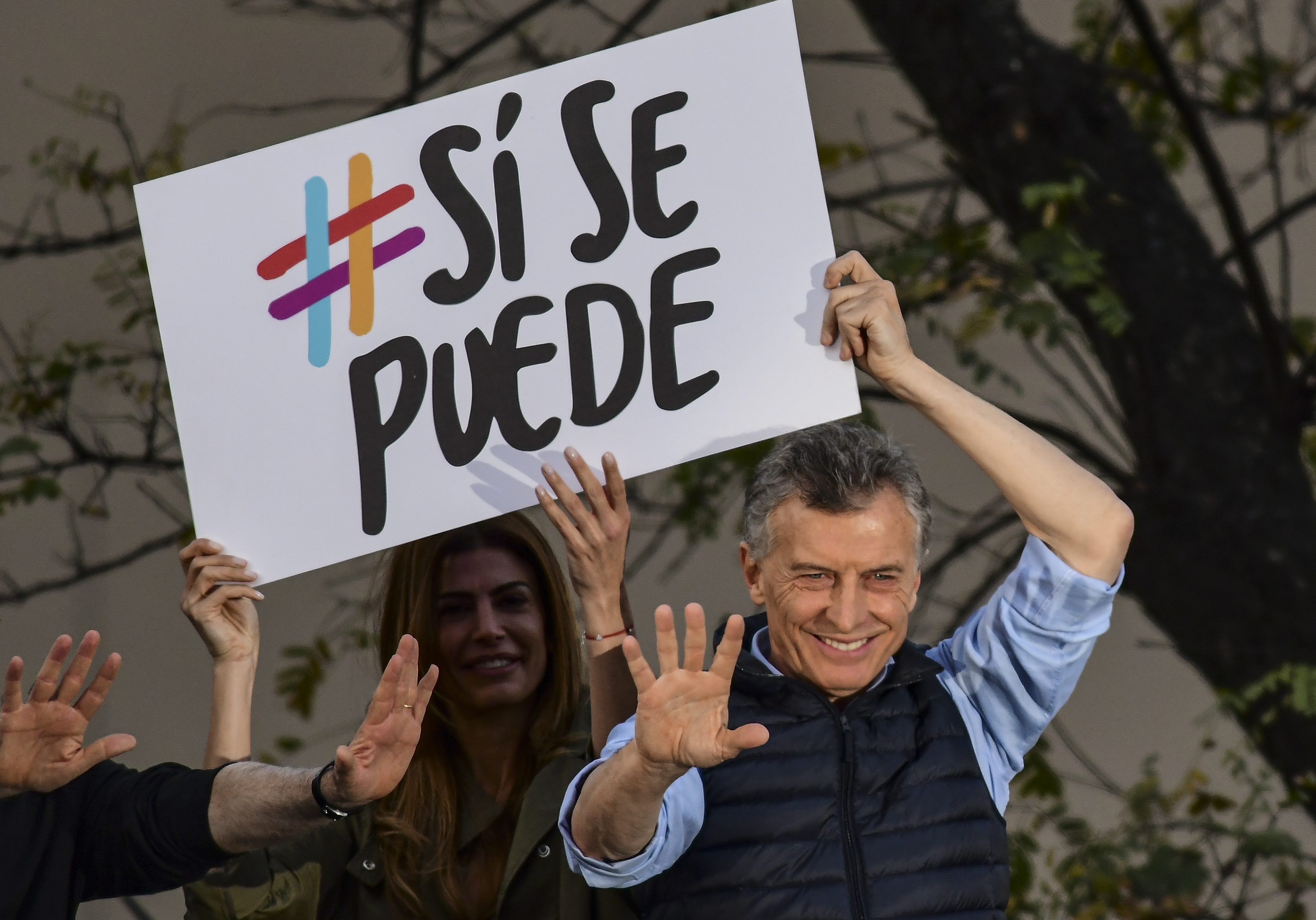 Mauricio Macri relanzó su campaña electoral con un acto multitudinario en Belgrano