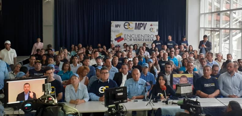 “Encuentro por Venezuela” luchará incansablemente por el rescate de la democracia en el país