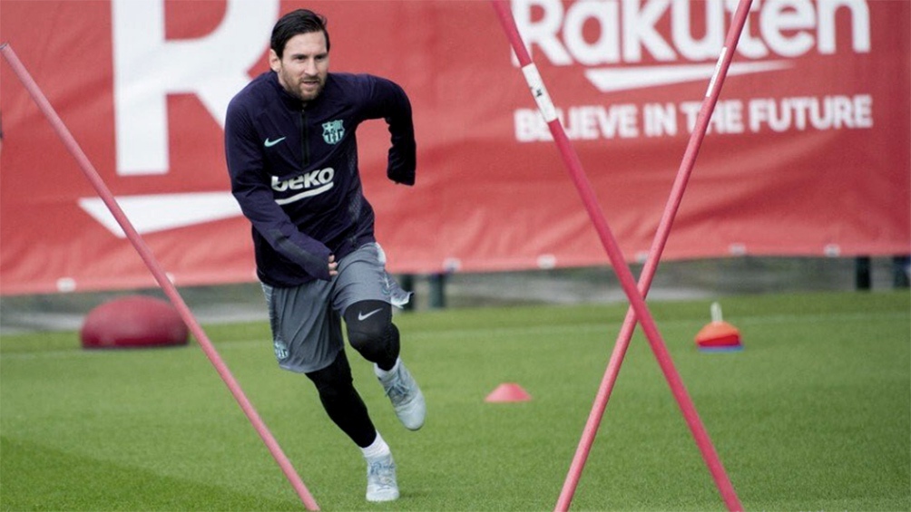 Jugadores del Barça se preparan para pasar las pruebas de coronavirus y regresar a los entrenamientos