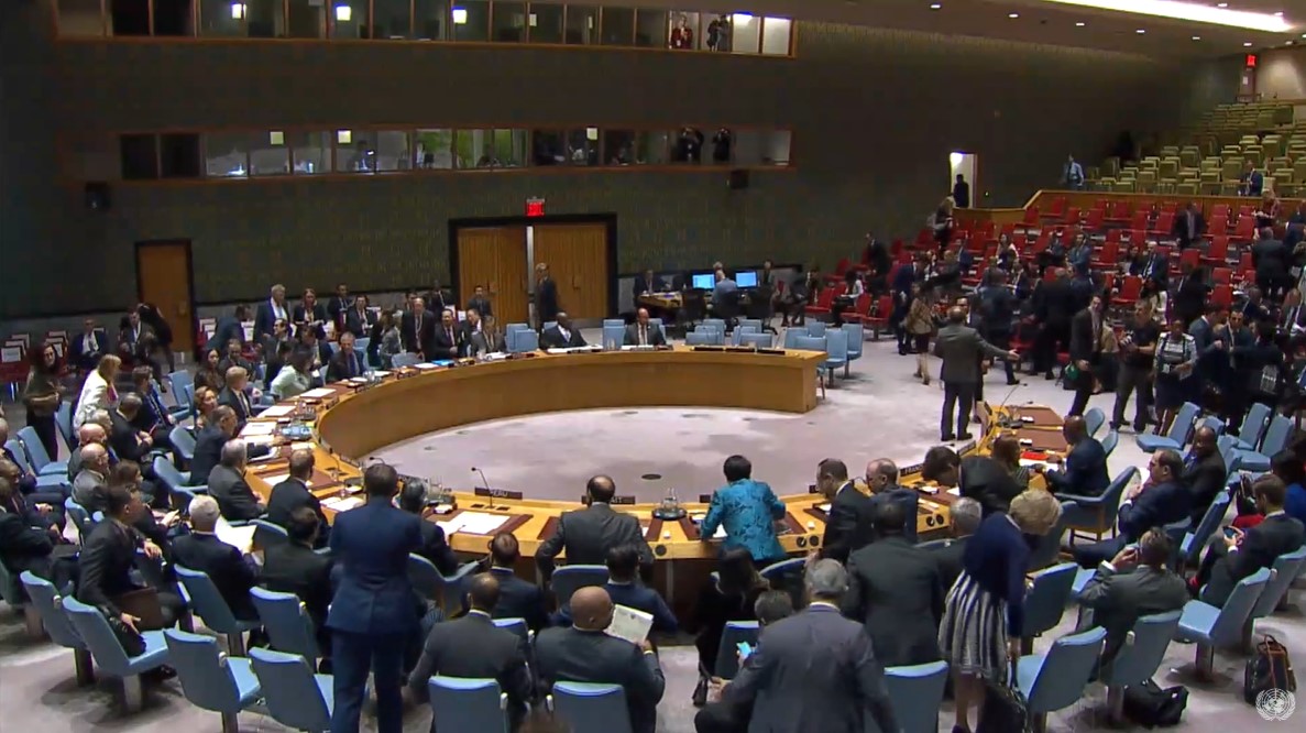 China cancela reunión del Consejo de Seguridad de la ONU