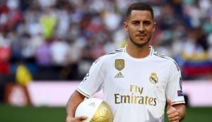 Eden Hazard vuelve a los entrenamientos con el Real Madrid