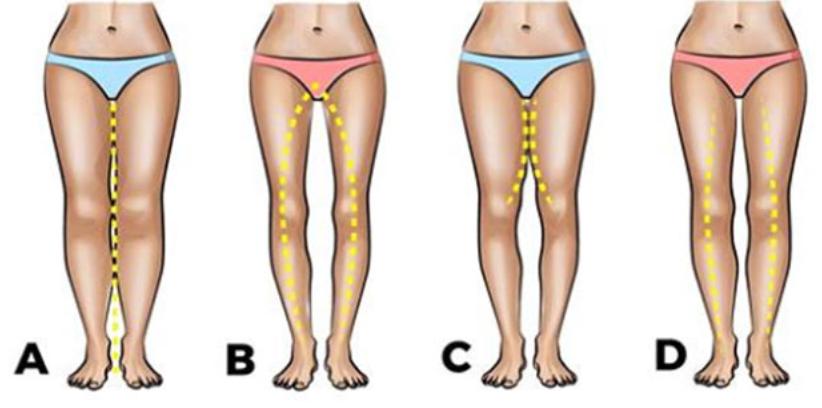 A, B, C o D: La forma de las piernas pueden decir mucho sobre el libido de una mujer