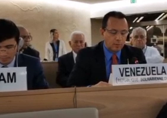 Representantes del régimen de Maduro en Ginebra lloriquearon en la ONU por informe Bachelet (VIDEO)