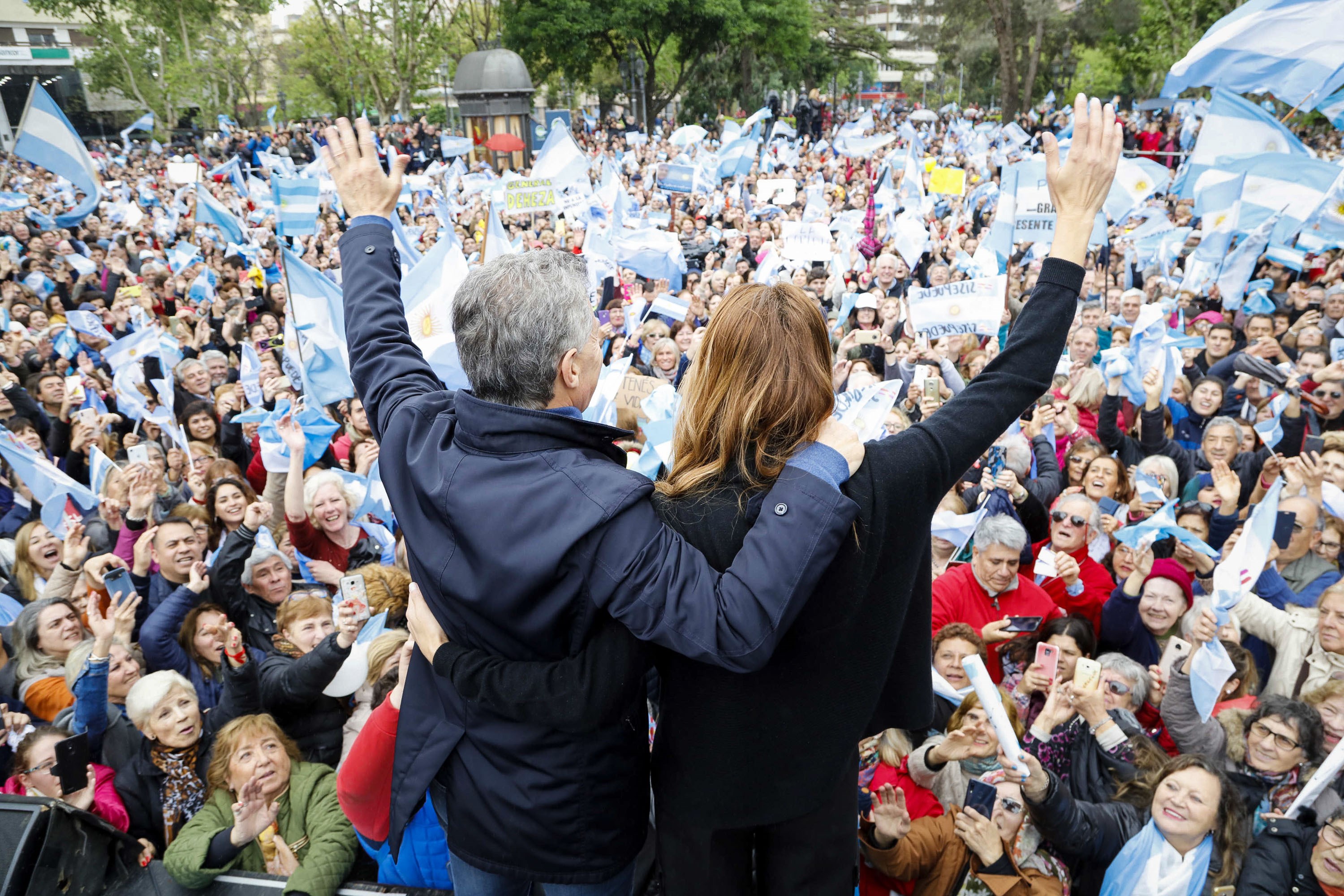 La marcha del millón: cuántas personas fueron al acto de Mauricio Macri