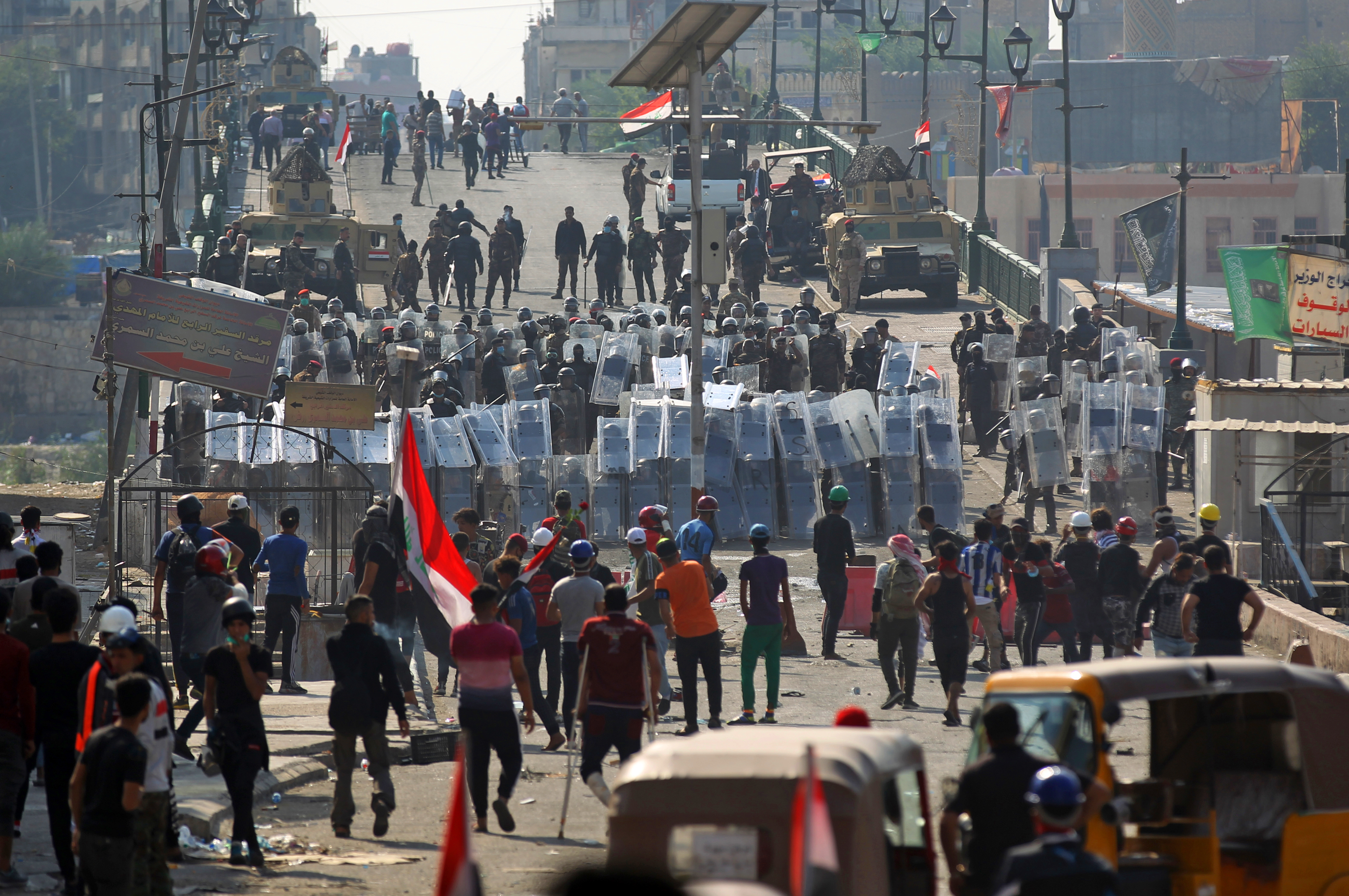 Irak vuelve a cerrar internet mientras se intensifican las protestas