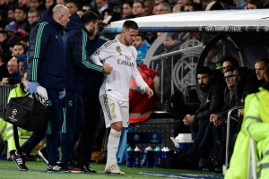 El Real Madrid respira: Eden Hazard solo sufre una “contusión” en el tobillo derecho