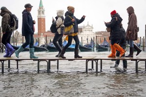 Alerta en Venecia por subida del agua (FOTOS)