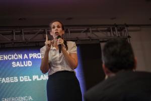 Manuela Bolívar: Usurpadores del régimen son los principales promotores de la violencia contra la mujer