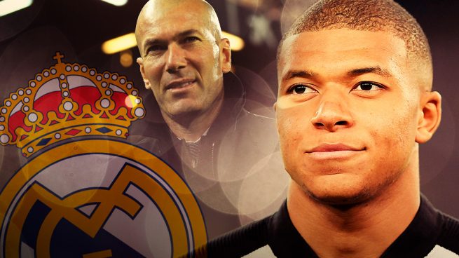 Zinedine Zidane rompe el silencio sobre los rumores de Kylian Mbappé y su “posible fichaje” por el Real Madrid