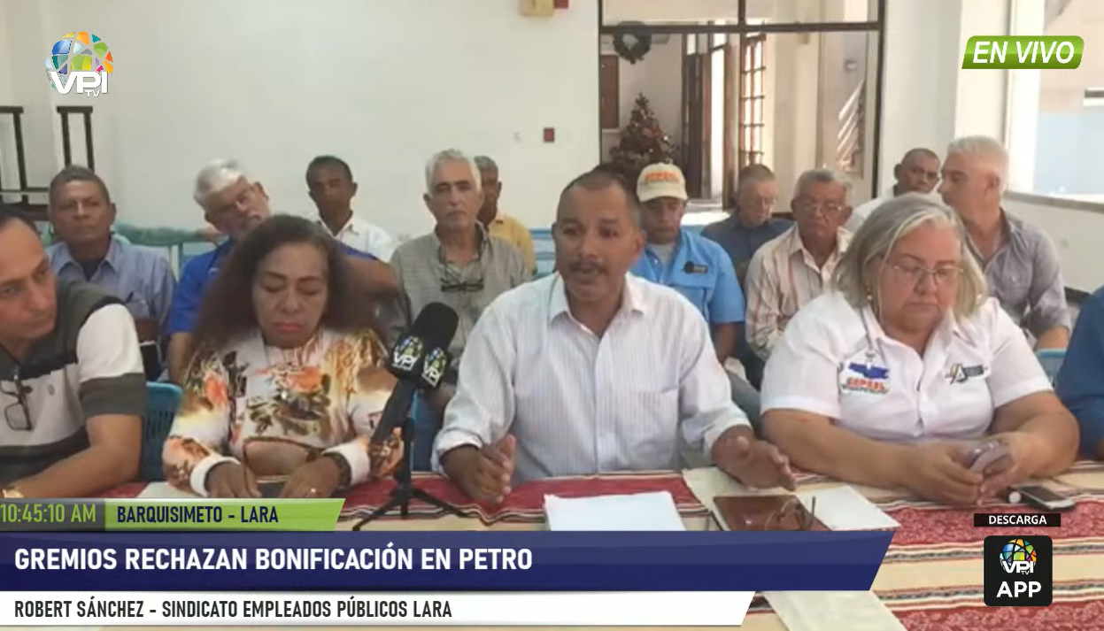 Empleados públicos condenan pagos de bonificación en Petro