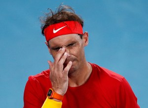 Rafa Nadal cae sorpresivamente ante David Goffin en la ATP Cup