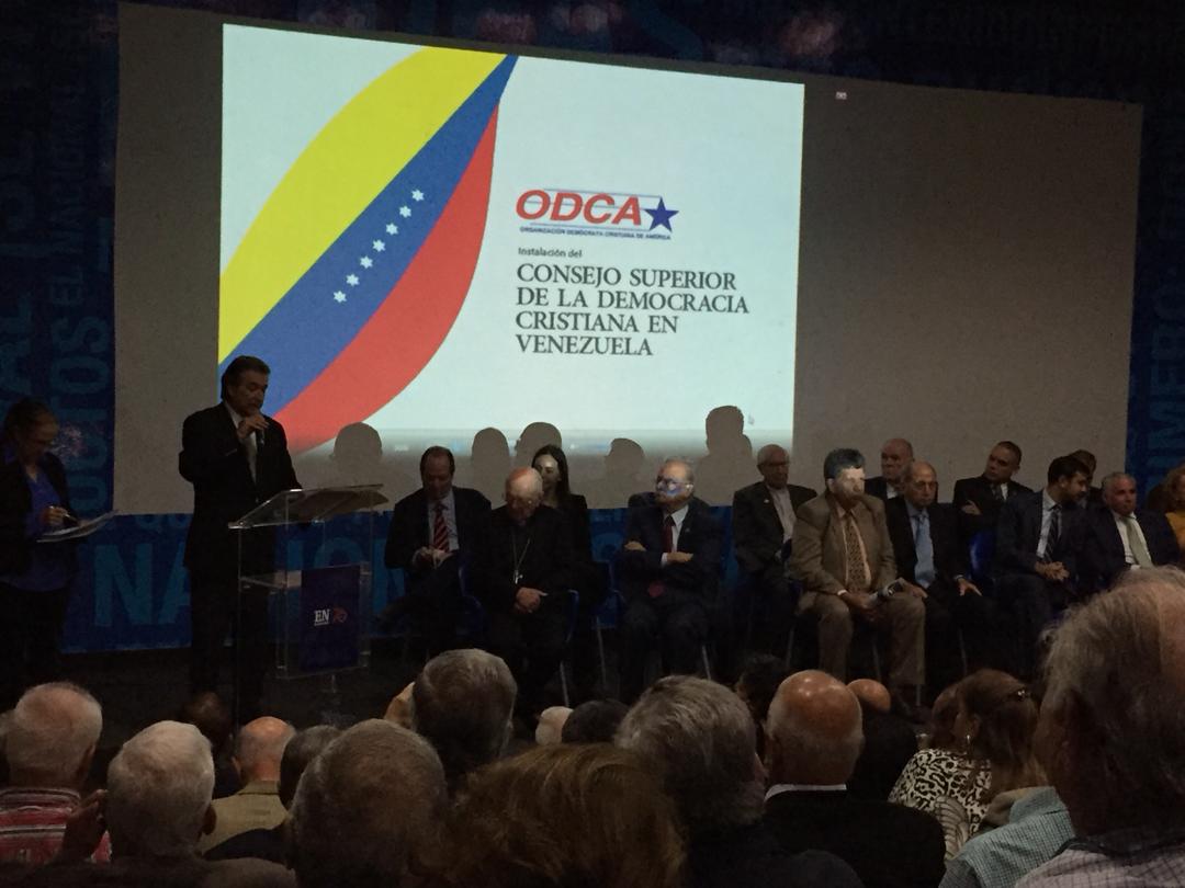 Instalan el Consejo Superior de la democracia cristiana venezolana este #20Ene
