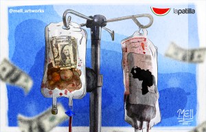 La ruta de la sangre en Caracas: Desde 160 hasta 1.200 dólares por un litro