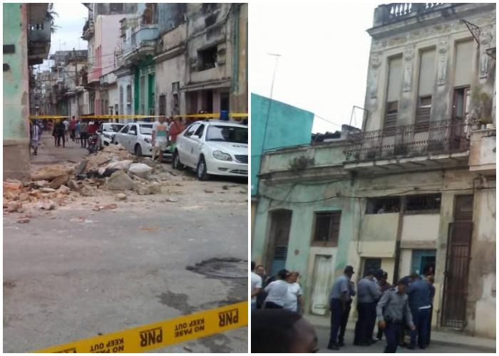 Al menos tres niñas murieron al desprenderse el balcón de un edificio en La Habana Vieja