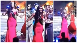 Miss Colombia rompió el protocolo y denunció FRAUDE… ¡en pleno evento! (VIDEO)