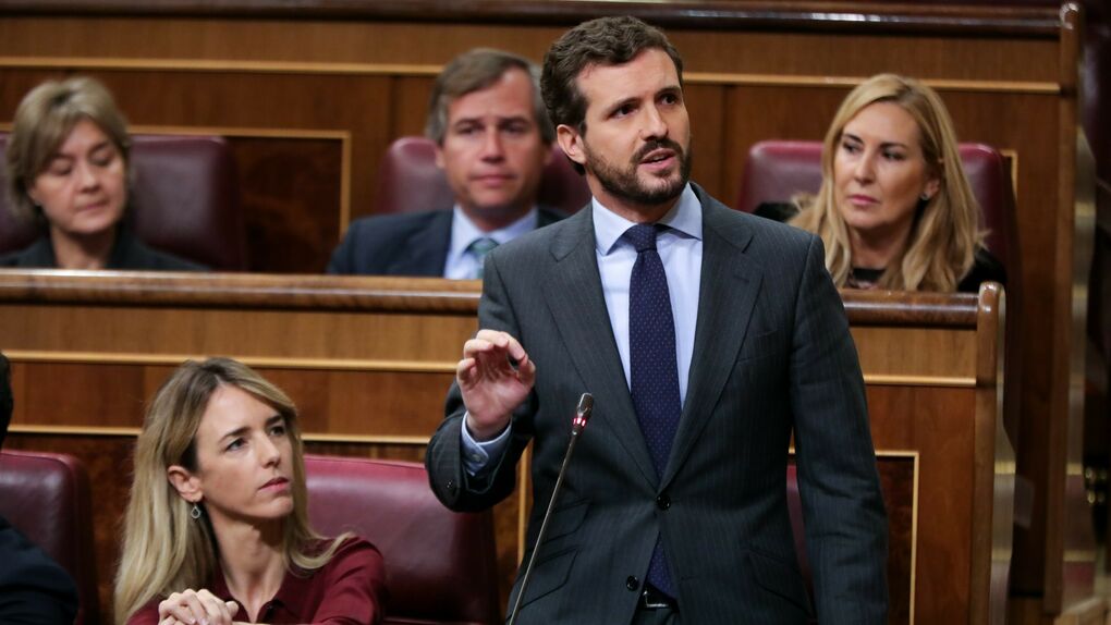 Casado confirma el no a la moción de Vox: No está capacitado para ser presidente