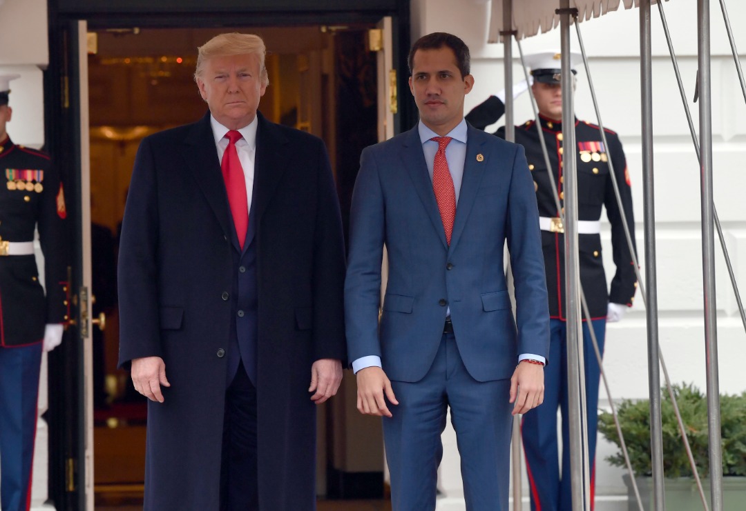 LA FOTO: Juan Guaidó junto al presidente Trump en la Casa Blanca
