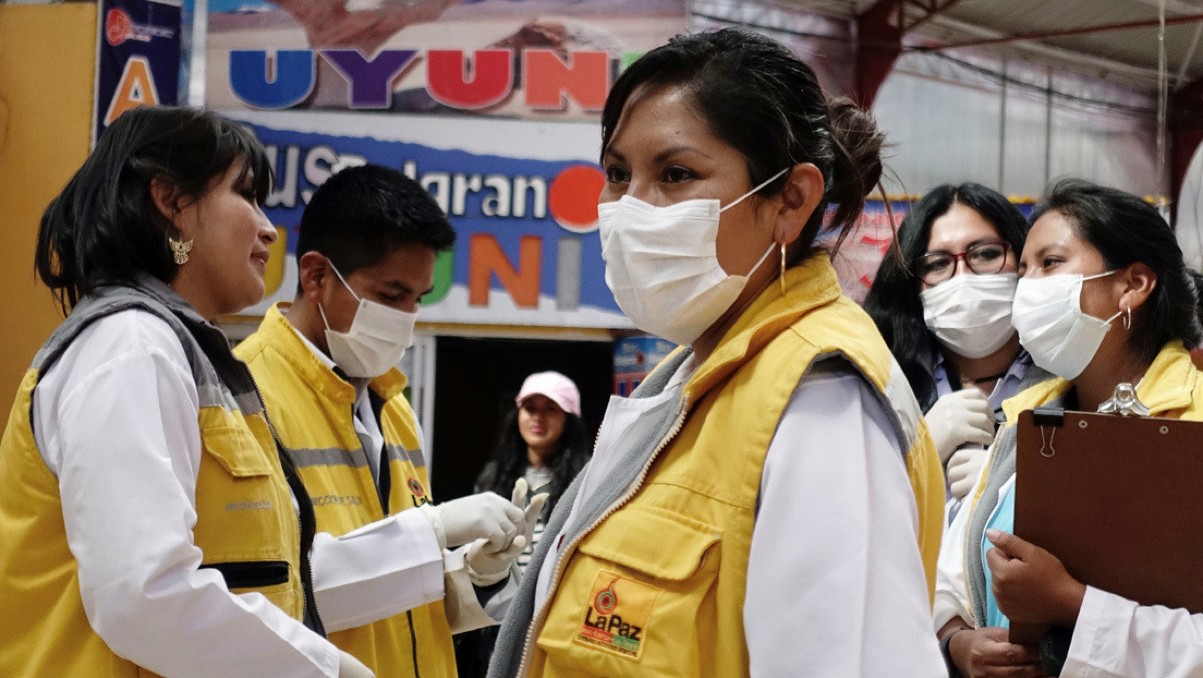 Bolivia reportó la cifra más alta de contagios diarios por coronavirus