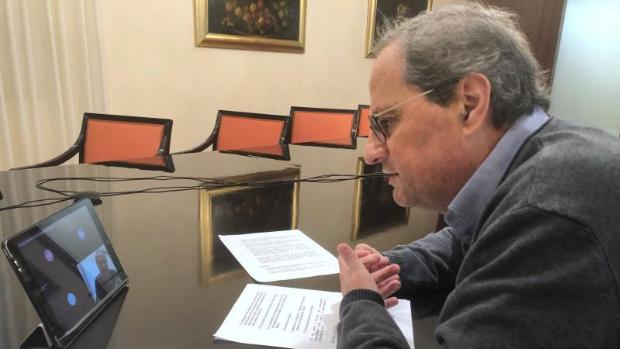 El presidente de la Generalitat, Quim Torra da positivo a las pruebas de coronavirus