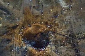 Meteorito provocó un enorme cráter en Nigeria (FOTOS)