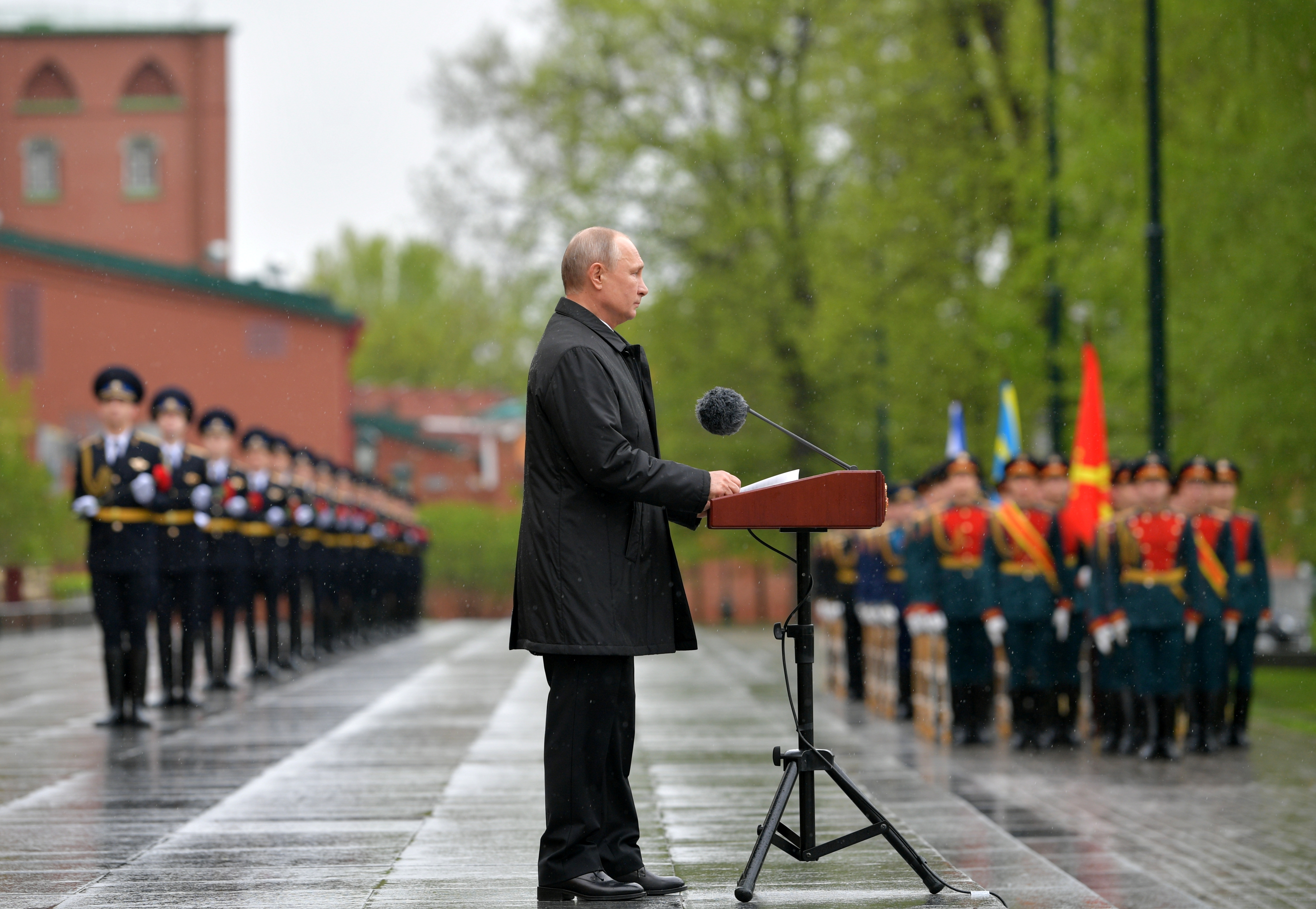 Putin llama a la unidad en el homenaje a los caídos en la II Guerra Mundial