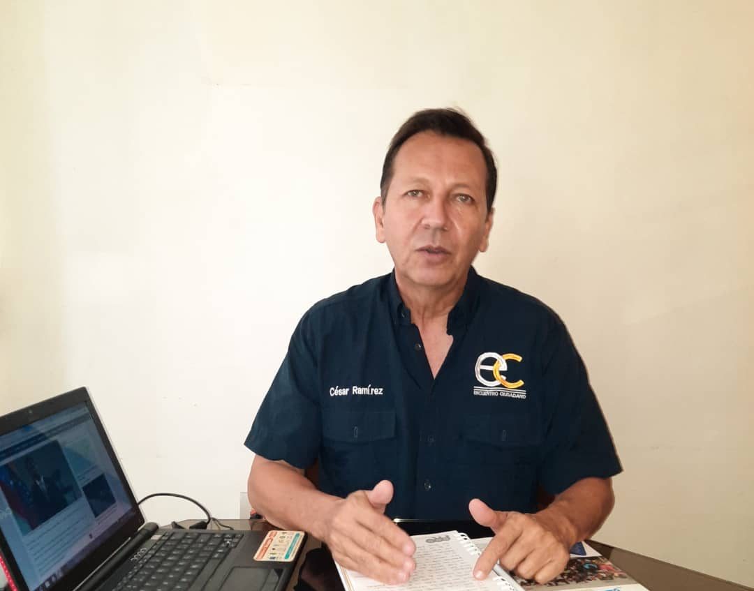 César Ramirez: Encuentro Ciudadano Bolívar reitera apoyo al presidente Guaidó