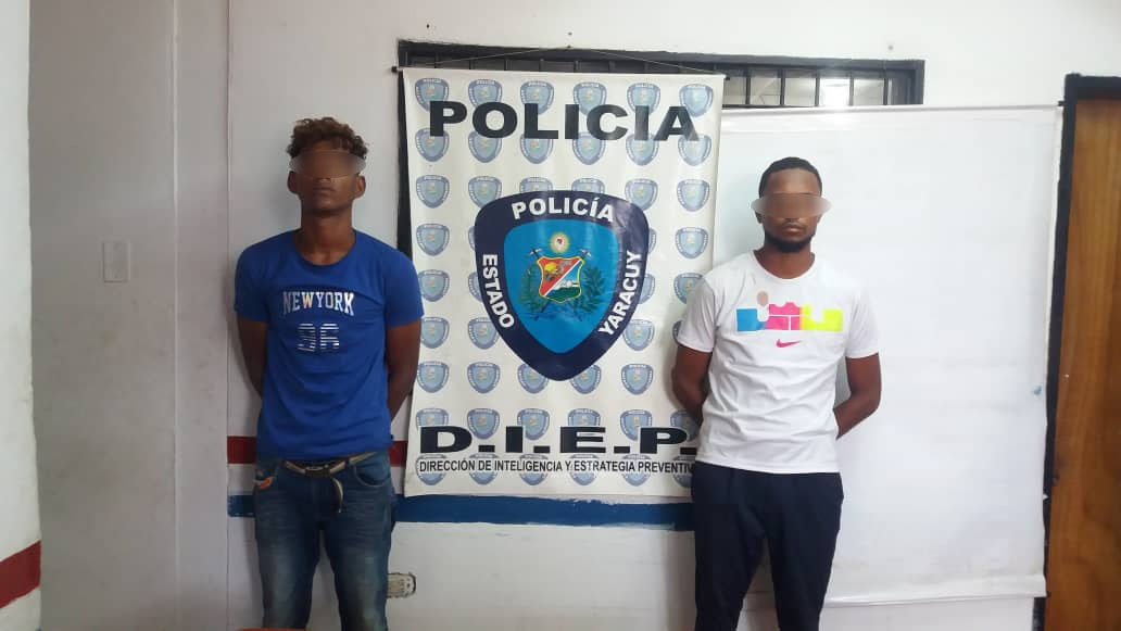 Detienen a dos sujetos que dispararon contra la instalación policial del municipio Veroes