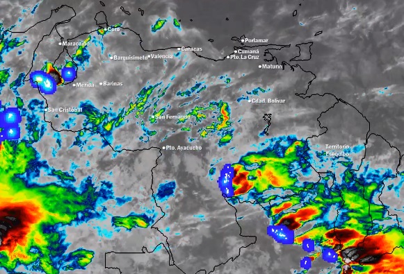 El estado del tiempo en Venezuela este martes #5May, según el Inameh