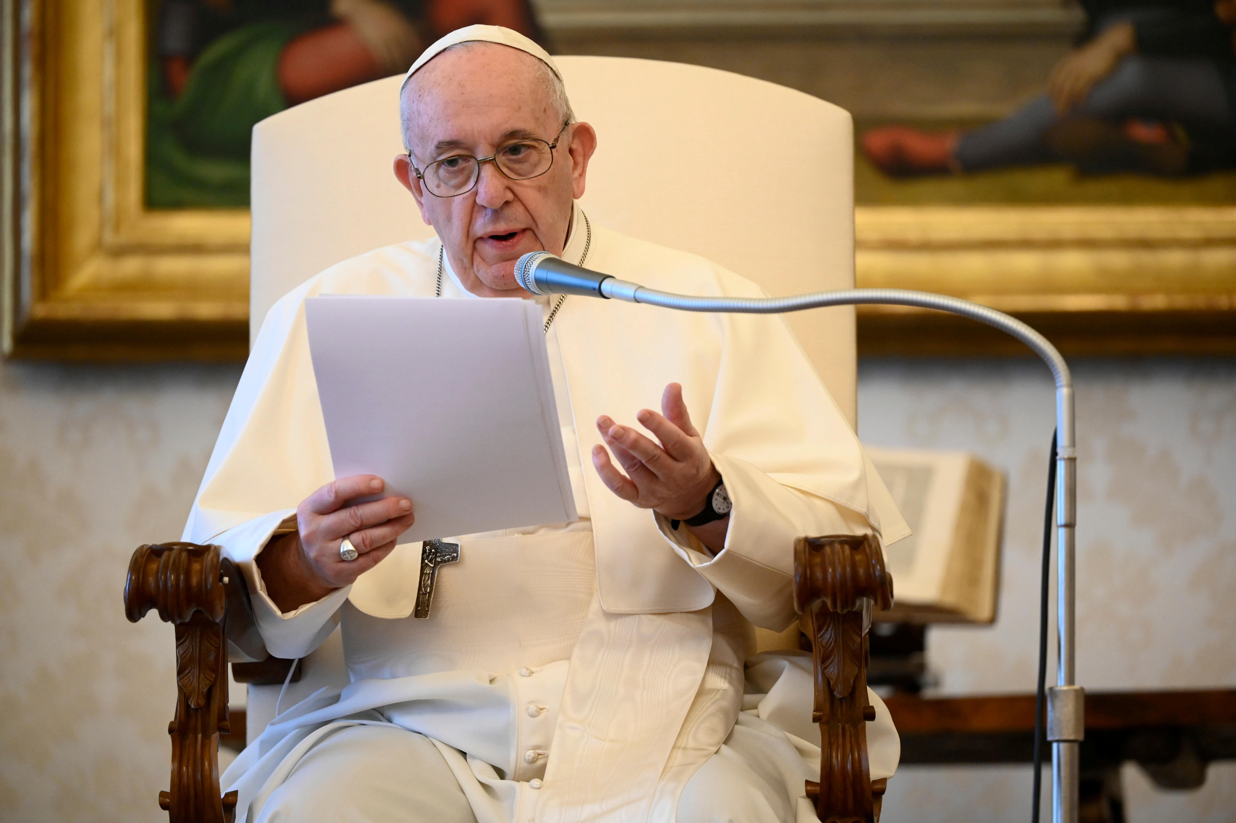 El papa Francisco urge a reformar la ONU y la arquitectura económica mundial