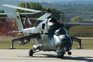 FOTO evidenció la presencia de helicópteros rusos Mi-35 en Apure