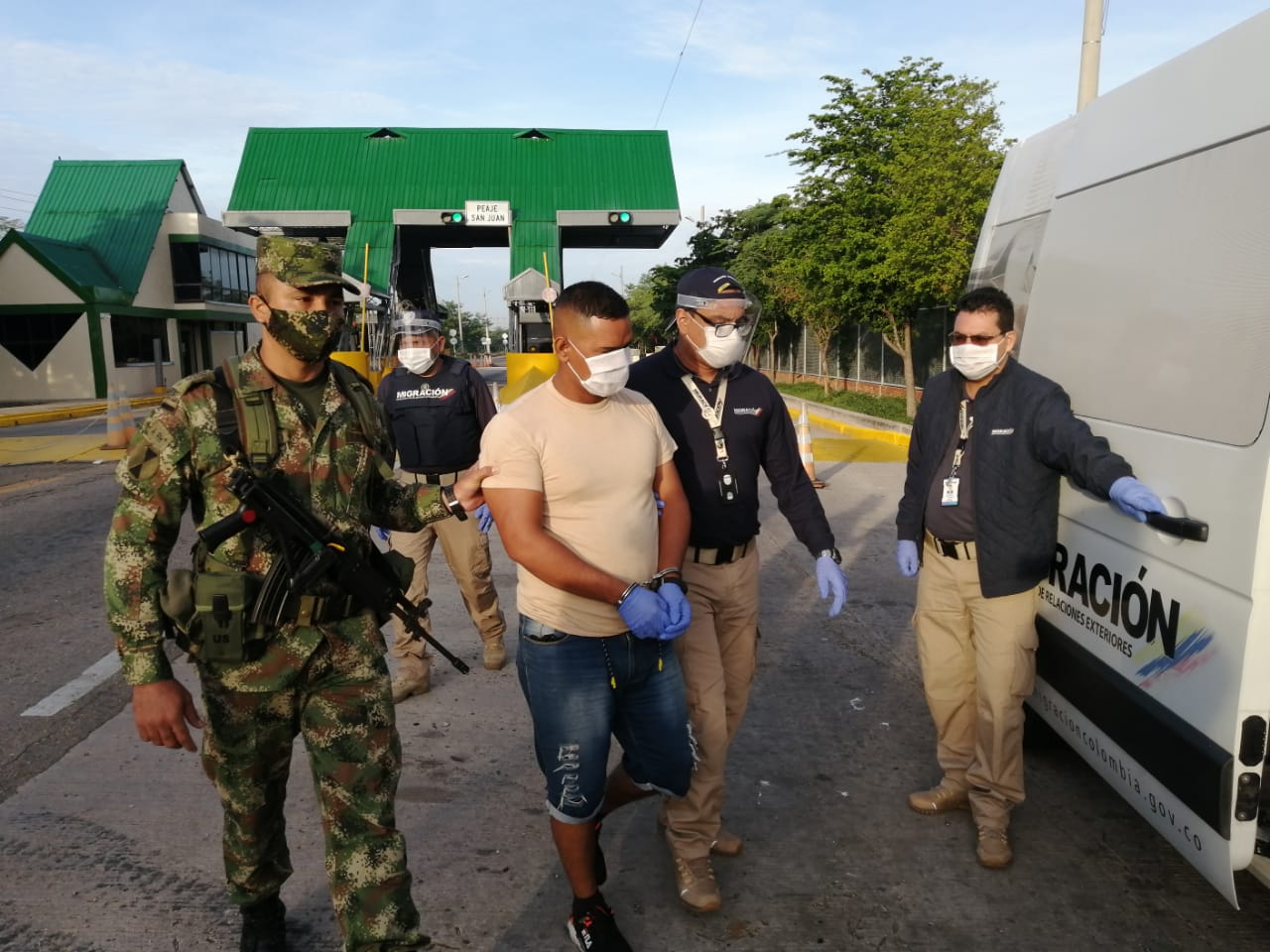 Migración Colombia expulsó al espía enviado por Maduro a Valledupar (Fotos)