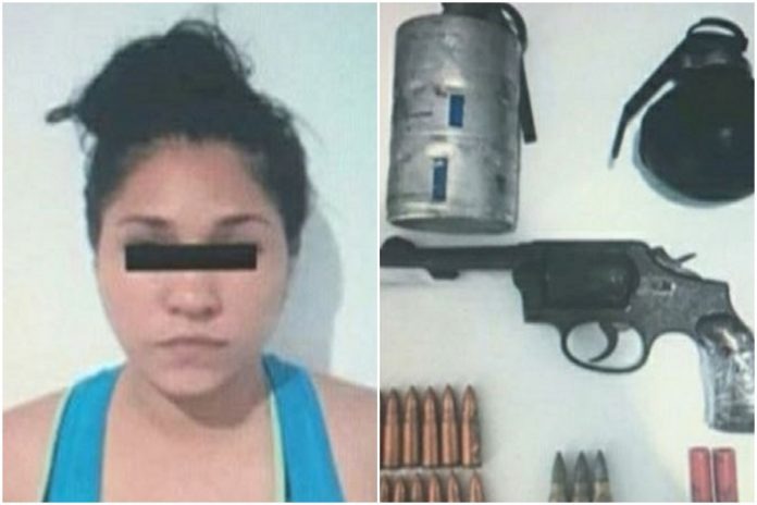 Detenida mujer en Valencia con un mini arsenal de armas y explosivos