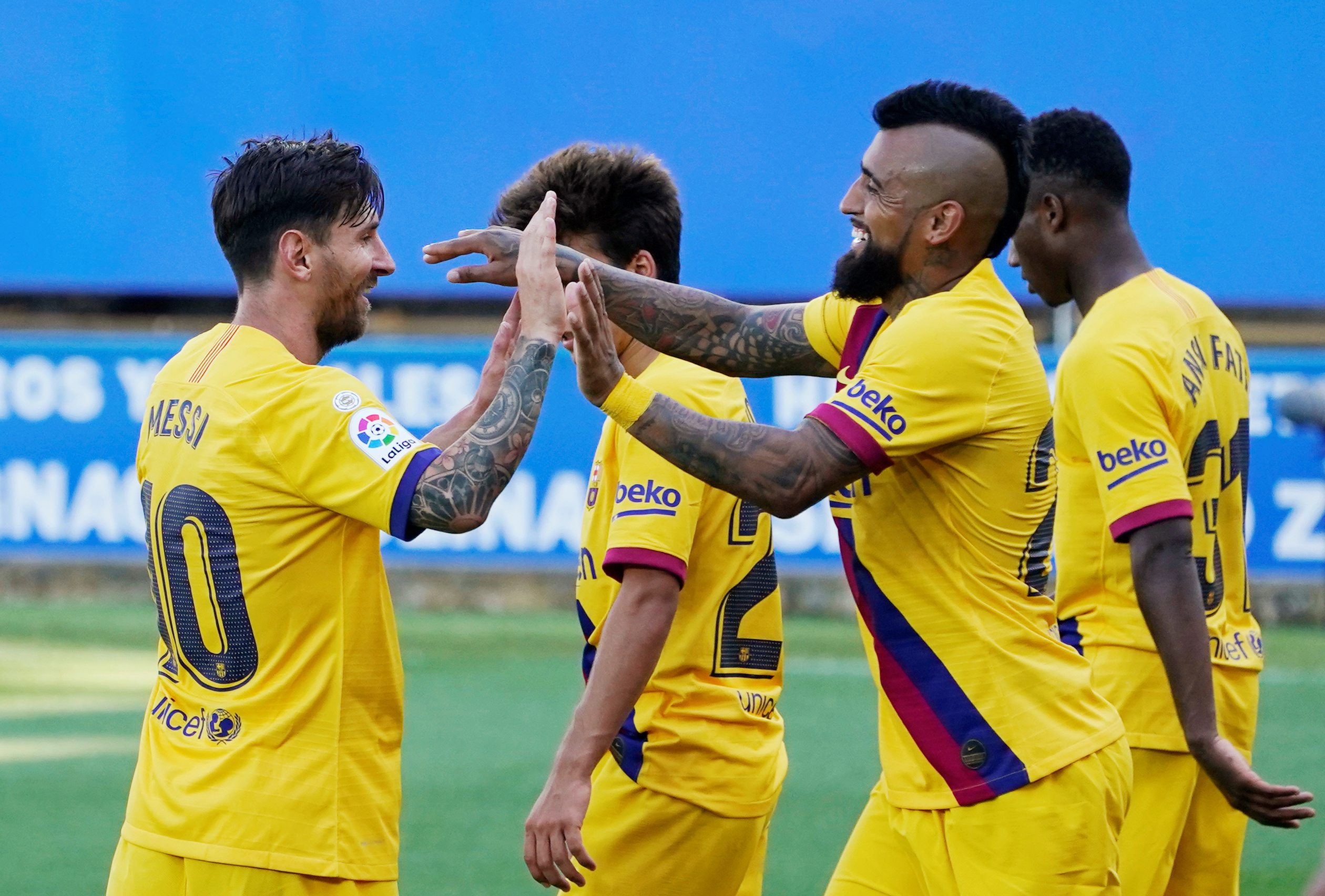 Doblete de Messi cierra decepcionante temporada del Barcelona en LaLiga