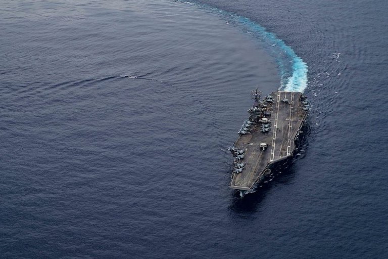 EEUU dejará el portaaviones “USS Reagan” para vigilar en los alrededores de Taiwán