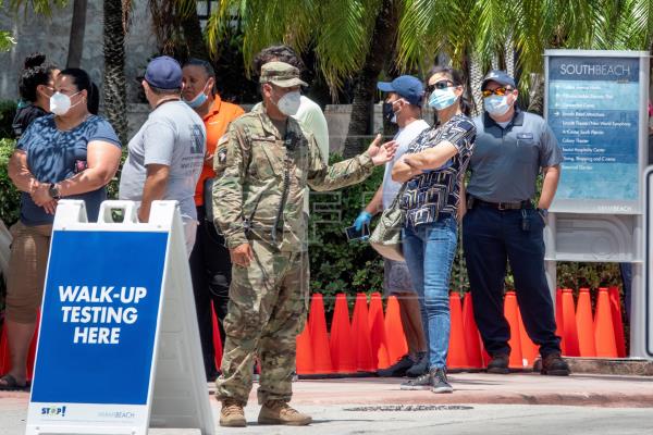 Florida registra nuevo récord de muertos de coronavirus en EEUU