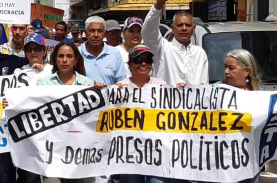 José Miguel Guerrero exigió libertad de Rubén González y todos los presos políticos