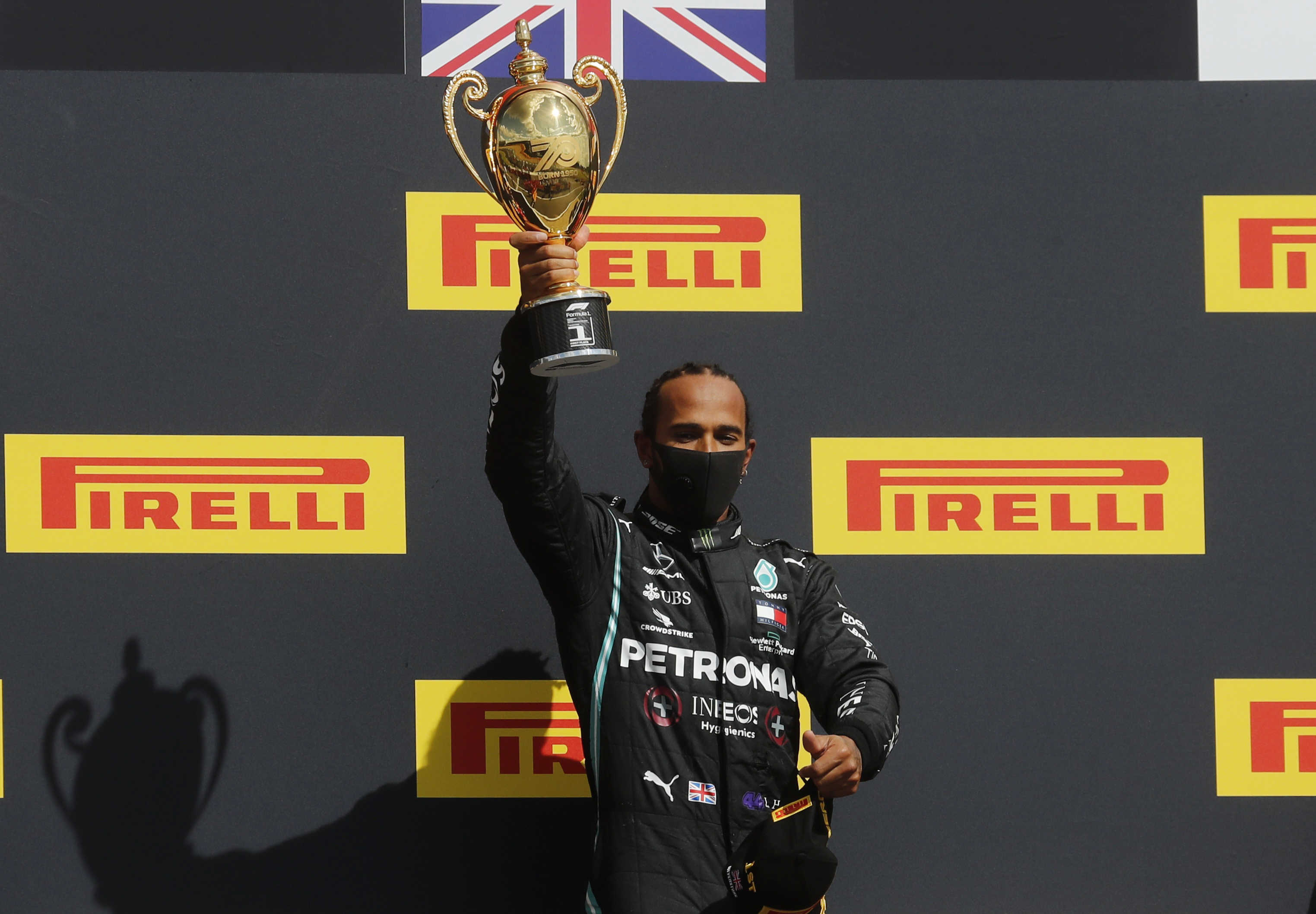 Lewis Hamilton logra su séptima victoria en GP de Gran Bretaña