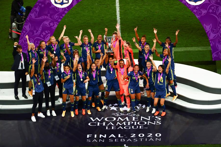 Champions femenina: El Lyon agranda la leyenda con su quinto título consecutivo