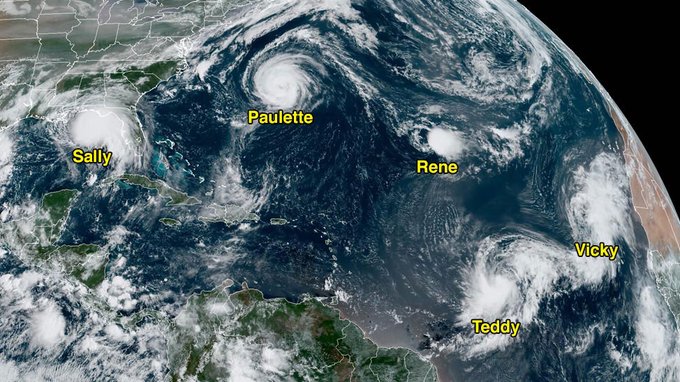 Saquen el alfabeto griego: Se acabaron los nombres para las tormentas del Atlántico