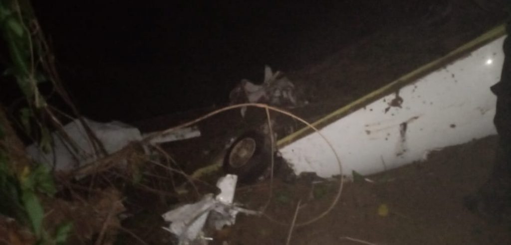 Accidente de avión con droga procedente de Venezuela deja dos muertos en Guatemala