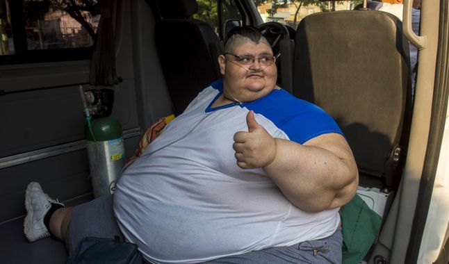 El hombre más obeso del mundo, con diabetes e hipertensión, superó el coronavirus