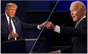 Trump y Biden participaron en foros públicos televisados, a 20 días de las elecciones #16Oct (VIDEO)