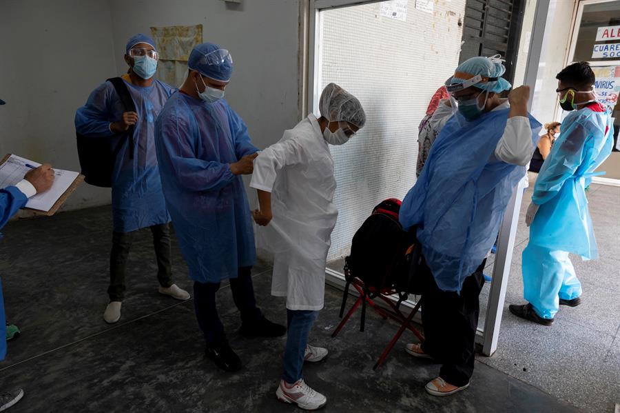 Repuntando: Coronavirus sumó nuevamente más de 450 nuevos contagios en Venezuela