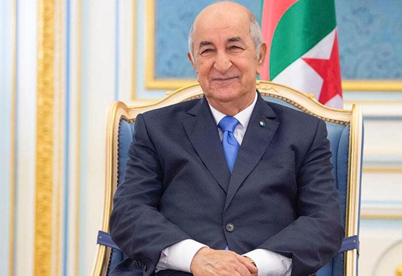 Presidente argelino Abdelmadjid Tebboune tiene coronavirus