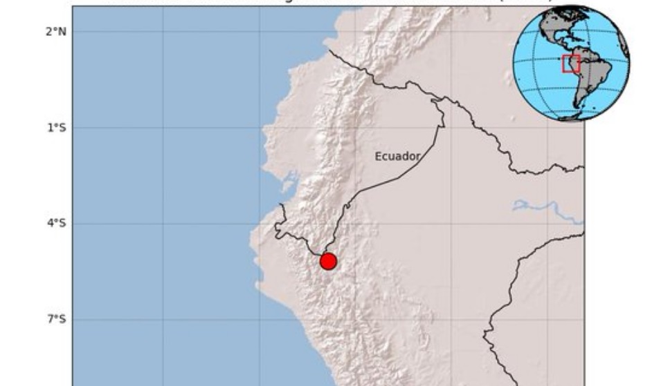 Se registró sismo de magnitud 4.7 en San Ignacio, Perú #29Nov