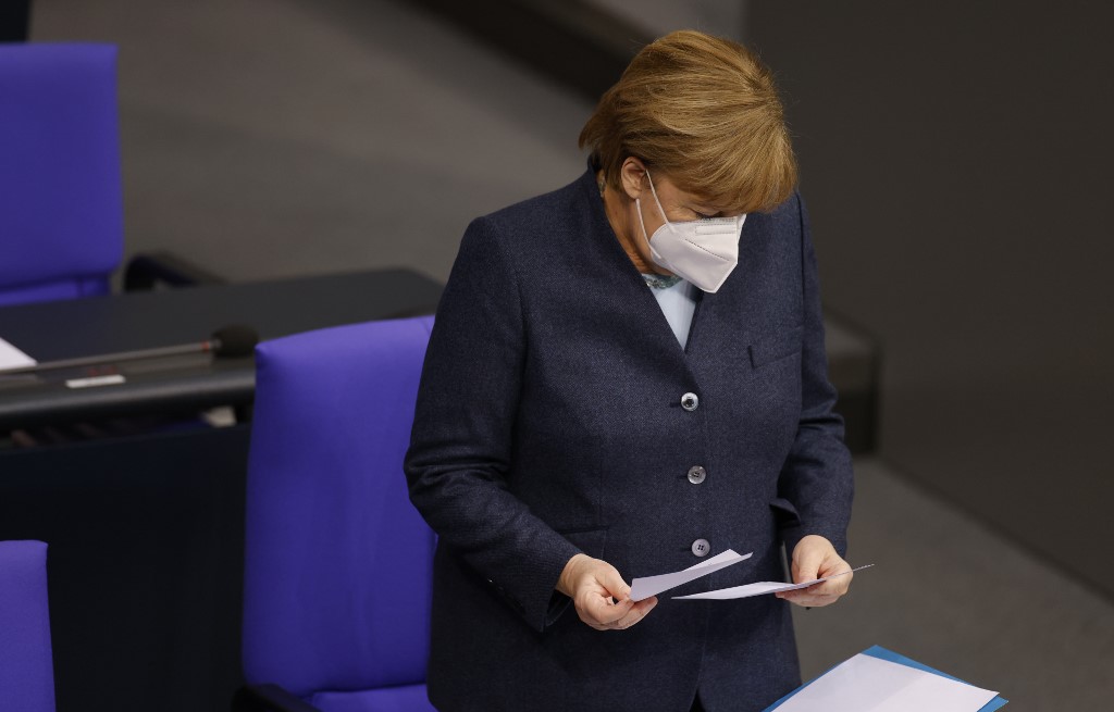 Merkel anula el “parón” alemán para Semana Santa y dice que fue su “error”