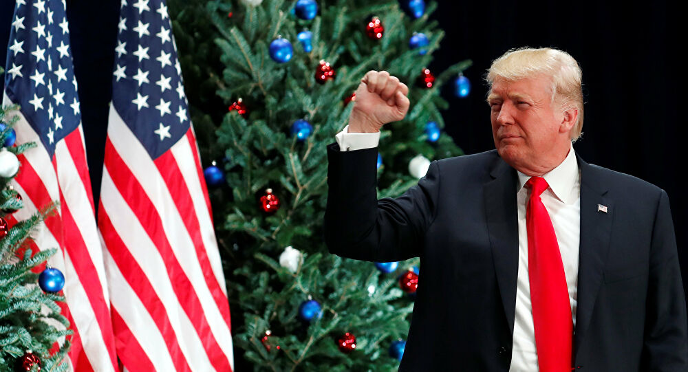 “Tenemos muchas razones para agradecer”: El mensaje navideño de Trump (Video)