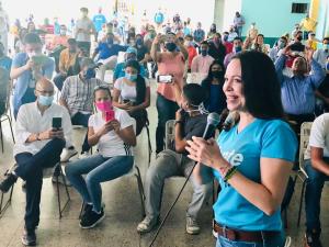 María Corina Machado: Este país quebró con el socialismo, vamos por una Venezuela de mérito y trabajo